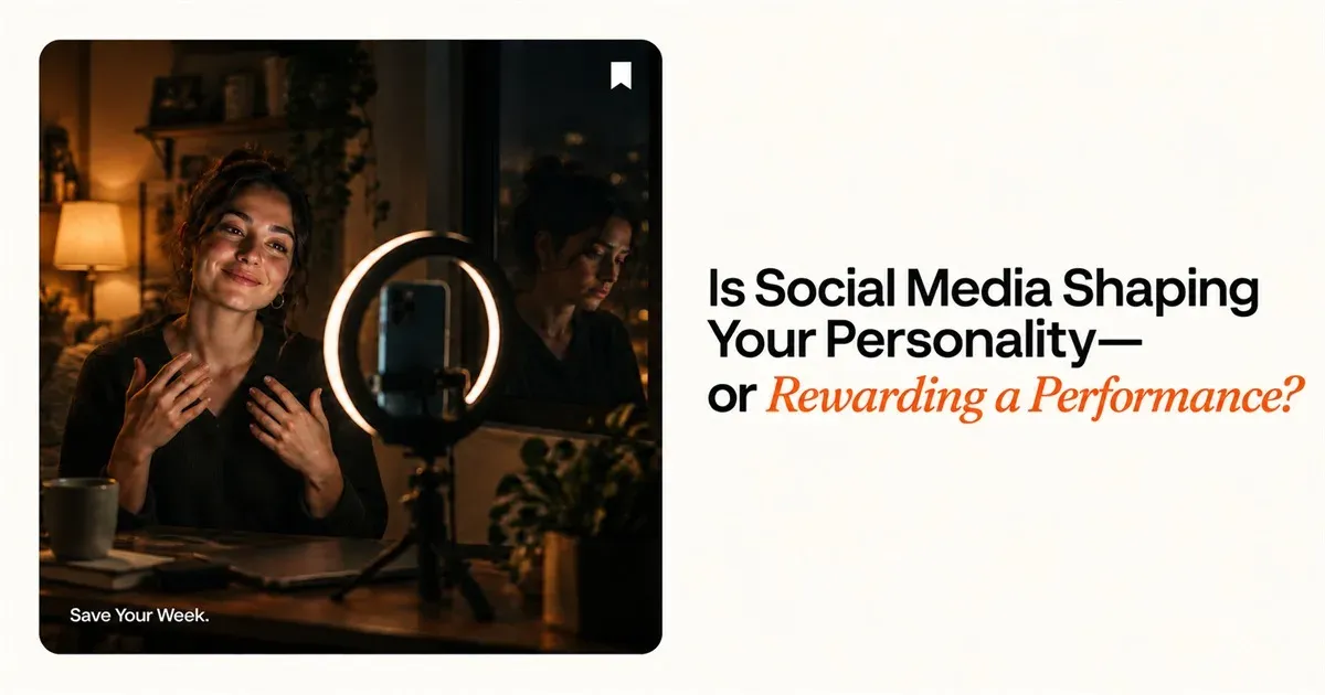 Is Social Media Shaping Your Personality—or Rewarding a Performance?